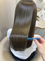 アンド ラ ブランシュ(&.La Blanche)&nbsp;大宮/髪質改善/ヘッドスパ/オリーブベージュ