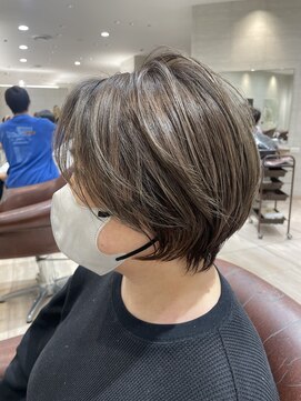 エアー 久留米(AIR) 【久留米】 極細ハイライト/2hメニュー/ハンサムボブ
