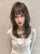 ロンド アンブル 四条烏丸(Lond ambre)&nbsp;韓国レイヤー/グレージュ/小顔/顔まわり