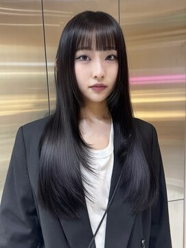 ルームバイシー 新宿(Loom. by Sea) 小顔×黒髪[クラゲヘアー/オリーブグレー/ネイビー]