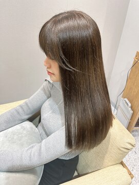 オーセンヘア(AUTHEN.HAIR) オリーブグレージュ