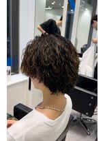 オーシャントーキョー 仙台(OCEAN TOKYO)&nbsp;ツイストスパイラルマッシュ刈り上げツーブロックメンズパーマ