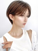 セイドット リー(Say. Ree)&nbsp;say.ショートボブひし形ショートオリーブヘーゼルグレージュ