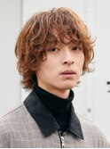 仙台波巻きパーマツイストスパイラルパーマセンターパートウルフ