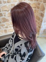 ヘアリゾートハピネス 陽光町&nbsp;ボルドーカラー