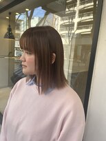 サロウィン 新潟万代店(SALOWIN) 艶髪 透け感カラーカット