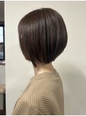 前下がりショートボブ