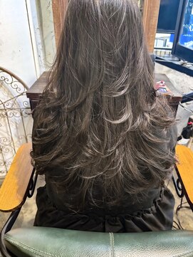ルミエ ヘアサロン 経堂店(Lumie hair salon) デジタルパーマ×バタフライレイヤー