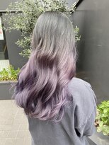 シャインヘアフラッペ 新百合ヶ丘2号店(Shine hair frappe)&nbsp;パープルグラデーション