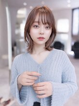 イオ 本厚木(io)&nbsp;くびれ顔周りレイヤーカットミディアム美髪質改善トリートメント