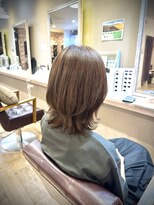 ヘアーメイクロージー 八軒店 (HAIR MAKE ROSY)&nbsp;艶髪外ハネくびれミディアム