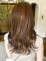ヘアーアイスカルテット(HAIR ICI QUARTET)&nbsp;ブリーチなし×アッシュベージュ◎20代30代透明感カラー