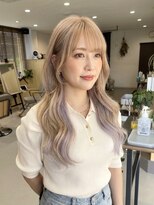 チオ(Chio)&nbsp;【富山】ハイトーン×インナーラベンダーのロング