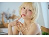 【枝毛切れ毛98%カット】ケアブリーチ+カラー+カット ¥16100