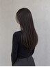 QUOLINE縮毛矯正＋カラー＋カット＋超音波4stepトリートメント　￥20900