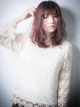 カバーヘア ブリス 戸田公園西口店(COVER HAIR bliss) *bliss戸田公園*くせ毛風無造作カールの小顔くびれミディx