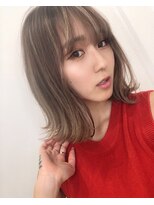 グレープ バイン(GRAPE VINE)&nbsp;切りっぱなしボブのハイライト【Grape vine　新小岩】