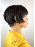 ツーセクショートボブ　RENJISHI石元　30代40代50代