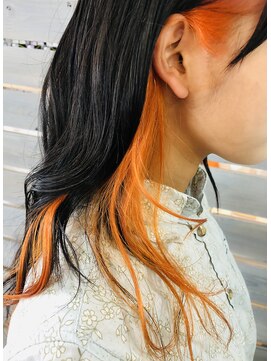 ブルーベイ(BLUE BAY) #インナーカラー#イヤーリング#ハイライト#デザインカラー