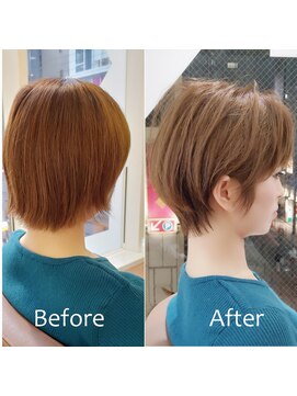 アイル(I'll) [Hair Make I`ll 奈良]ビフォーアフター