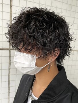 エリマ 調布(elima) ツイストスパイラルパーマ/ウルフマッシュ/波巻きパーマ[調布]