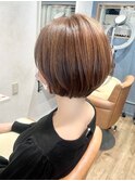 丸みショートボブ