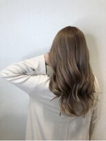 エイムヘアコルト 溝の口店(eim hair colt) 艶々ダブルカラー　ミディアムベージュ