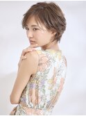 30代40代50代◎大人ナチュラルレイヤーショートボブ イメチェン