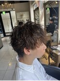 ツイストスパイラルパーマ 波巻きパーマ スパイラルパーマ