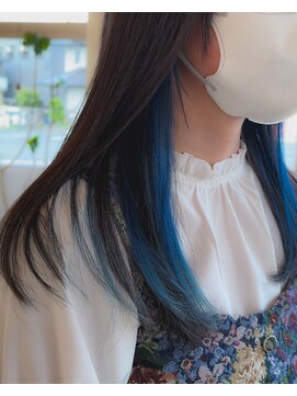 サロン 名和店(SALON) blue / earring color