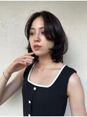 大人ガーリーチョコレート艶感レイヤーカットモード