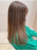 大人かわいい☆赤みが出ない透明感カラー♪30代/40代/50代