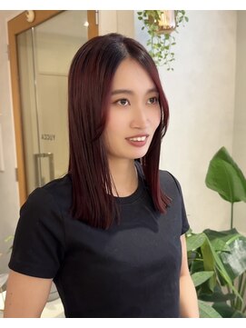 ユッカ 梅田(YUCCA) 【 YUCCA 】大人可愛い20代30代40代 ミディアム/切りっぱなし