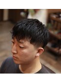 ＜理容室＞＜バーバー＞メンズビジネススタイル