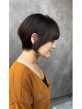 プラスイズム(PLUSISM) 似合わせカットショートボブ♪