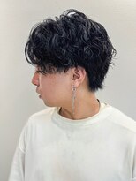 ネイロ 北千住(NeiRo)&nbsp;メンズマッシュツーブロ刈り上げ波巻きツイストスパイラルパーマ