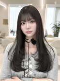 似合わせレイヤーカット×透明感カラー