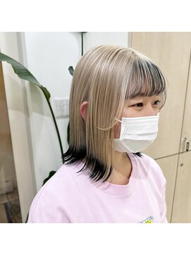 アオ 岡野 横浜(a-o) 【安藤貴志】ホワイトミルクティーxエンドブラック＊