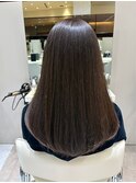 髪質改善トリートメント*艶髪*酸性ストレート*アッシュベージュ