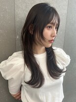 ロンドフルール 大宮東口(Lond fleur) ワイドバングイメチェン美髪外ハネボブ+レイヤーカット韓国/大宮