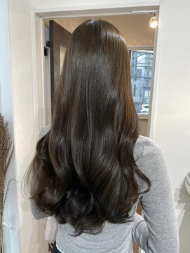 ビビバイベル(BiVi by BHEL) 三重桑名韓国レイヤーカット顔周りレイヤーボブベージュカラー