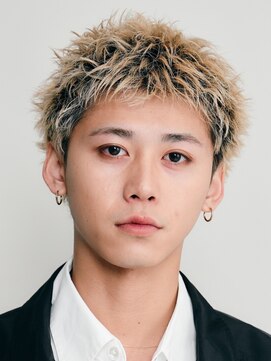 フィフス 仙台(fifth) 仙台短髪スパイキーショートツイストスパイラルパーマ30代40代◆