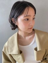 【PARK】かきあげボブ×ナチュラルブラック
