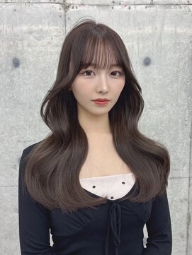 アイシー 表参道(ICY) 上品可愛い◇韓国くびれヘアチョコレートカラーショコラベージュ