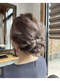 【お呼ばれヘアセット】ゆるふわアップスタイル　畑瀬彩華
