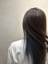 テーラヘアー 東川口店(TELAHAIR)&nbsp;インナーカラー×ダークネイビー【TELA HAIR 東川口】