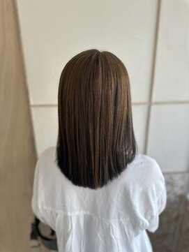 ユウジオザワ(YUJI OZAWA) アンブレラ白髪ぼかし