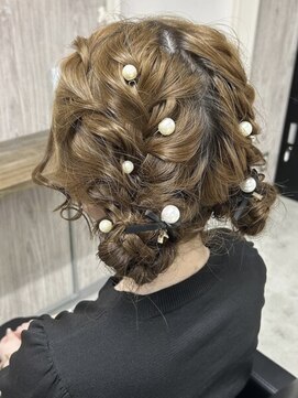 ラフィット 香椎(lafit) ライブ前に！ゆるふわツインお団子ヘア♪