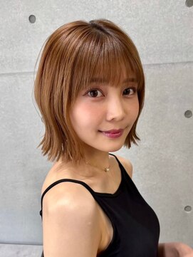 パヌポン(PANUPON) ケアブリーチハイライトグレーミルクティーバレイヤージュ