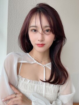 アフロート エル 錦糸町(AFLOAT L) 暗髪×髪質改善で憧れのツヤ髪に♪ワンカールセミロング